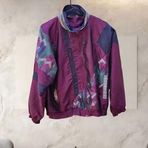 Vintage 90s Westside Nylon Zipped Windbreaker Sri Lanka Size Small, Missing Tag